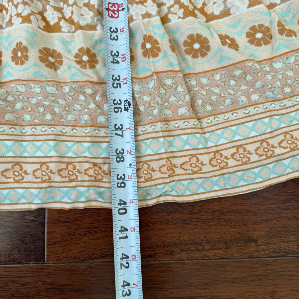 Spell Sweet Nothings Peppermint Maxi Skirt NWT L Boho Prairie Festival Resort - Picture 6 of 8